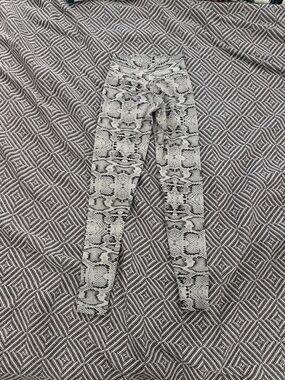 Booty by brabants Snakeskin Print High-Waist Leggings - Black & White